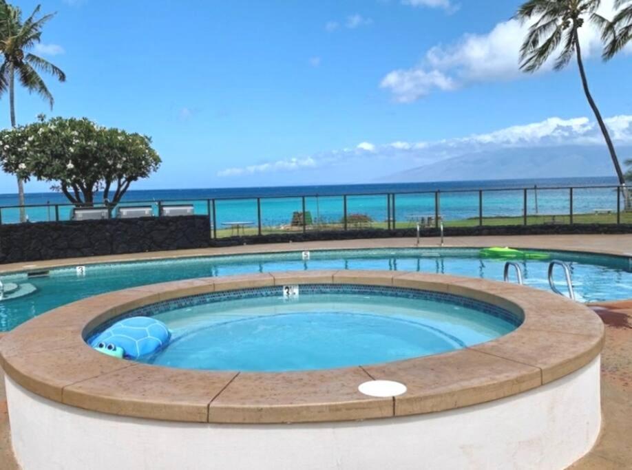Coral Cove-Poolside Condo And Panoramic Ocean View Kahana Exterior foto