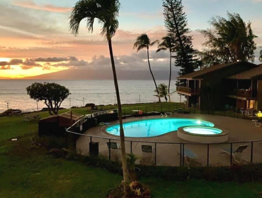 Coral Cove-Poolside Condo And Panoramic Ocean View Kahana Exterior foto
